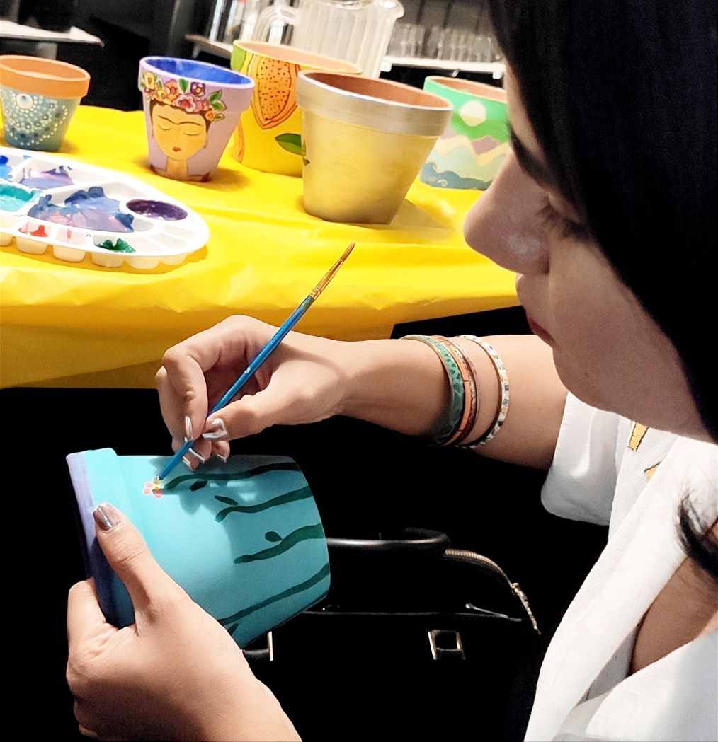 Fun painting workshop in Calgary