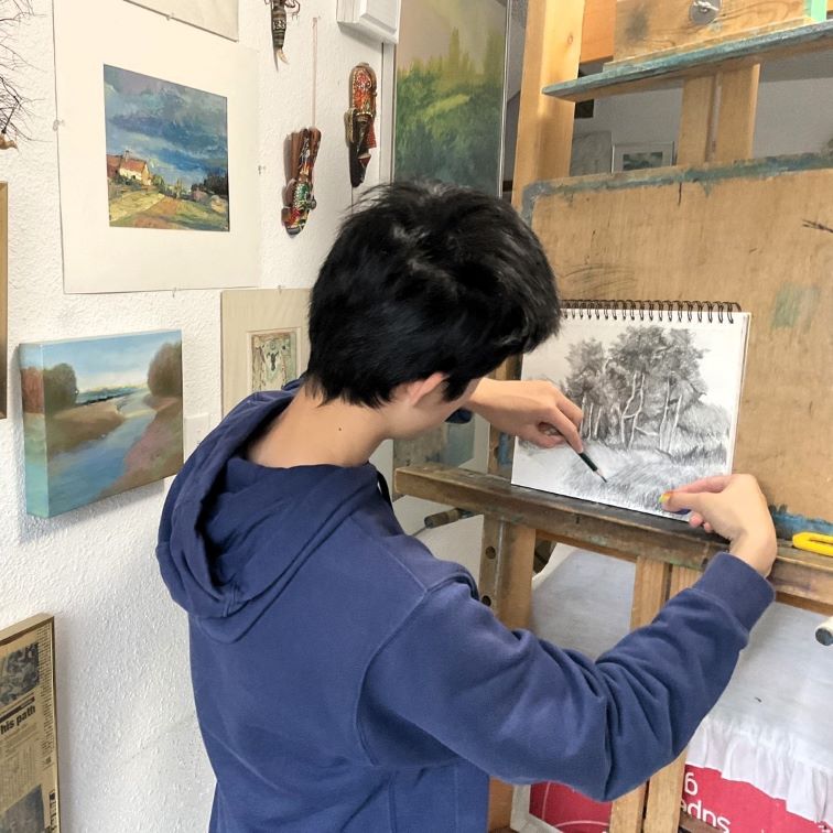 Art class for teens in Calgary