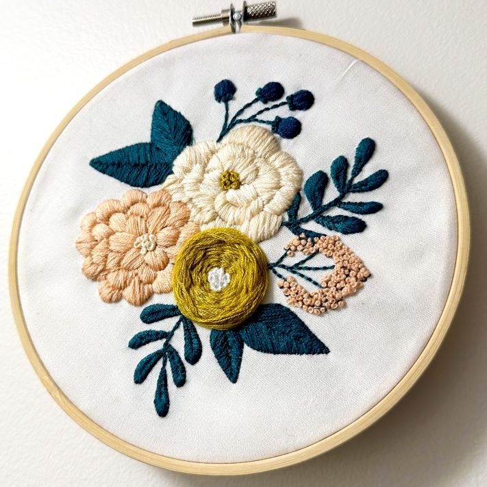 Stitch by Stitch: Christmas in Embroidery