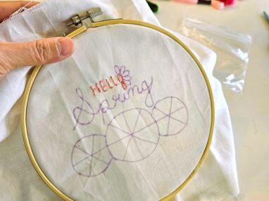 ONLINE: Embroidery Artwork for Beginners