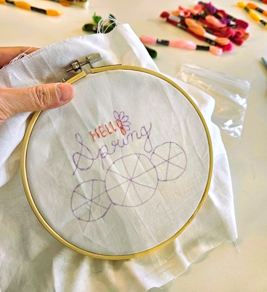 embroidery class Calgary