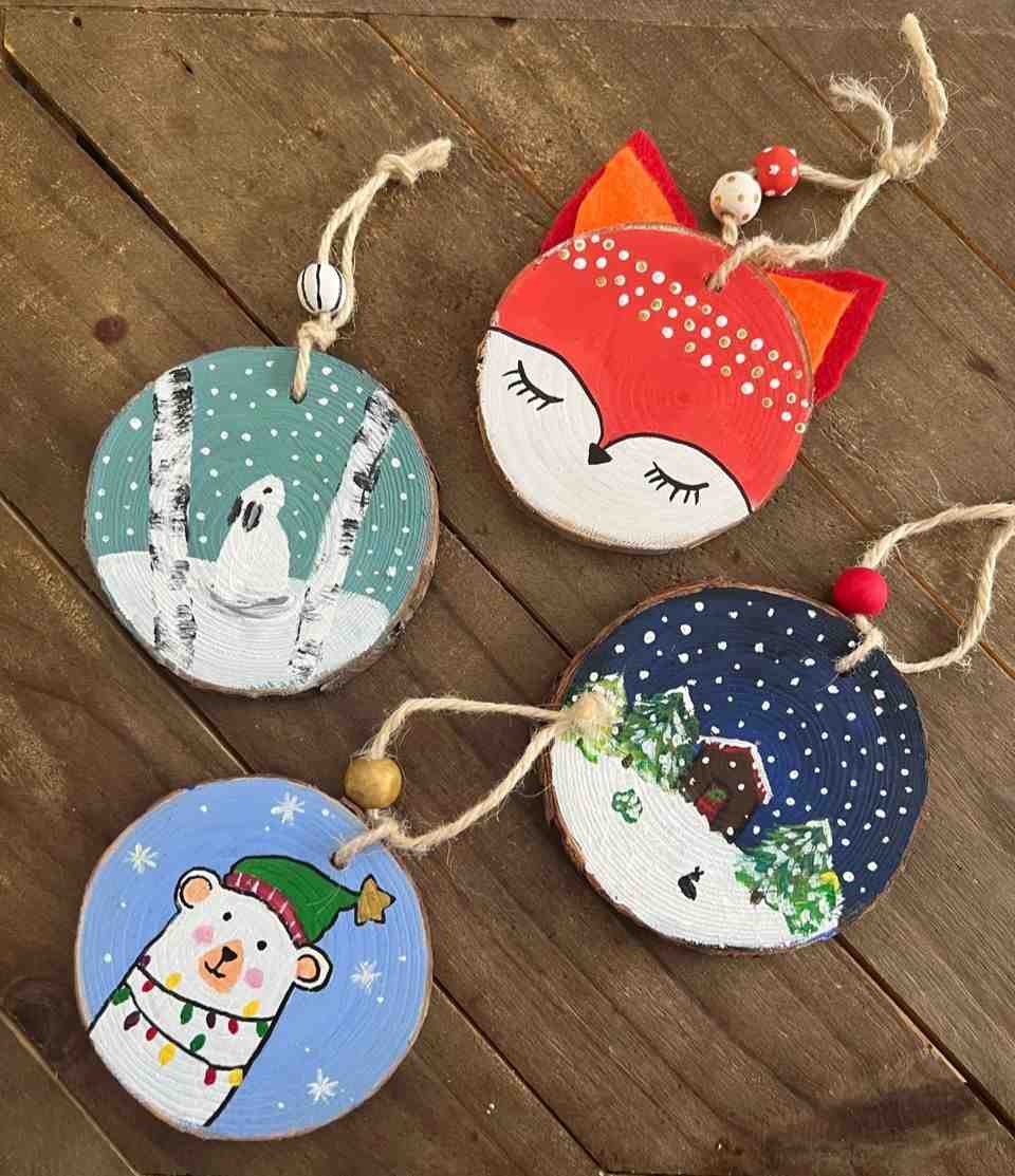 Ornament making workshop in Calgary