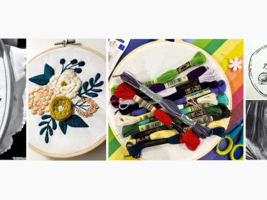 Embroidery class in Calgary