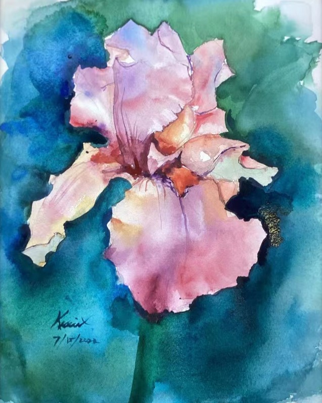 Watercolor painting class in Calgary