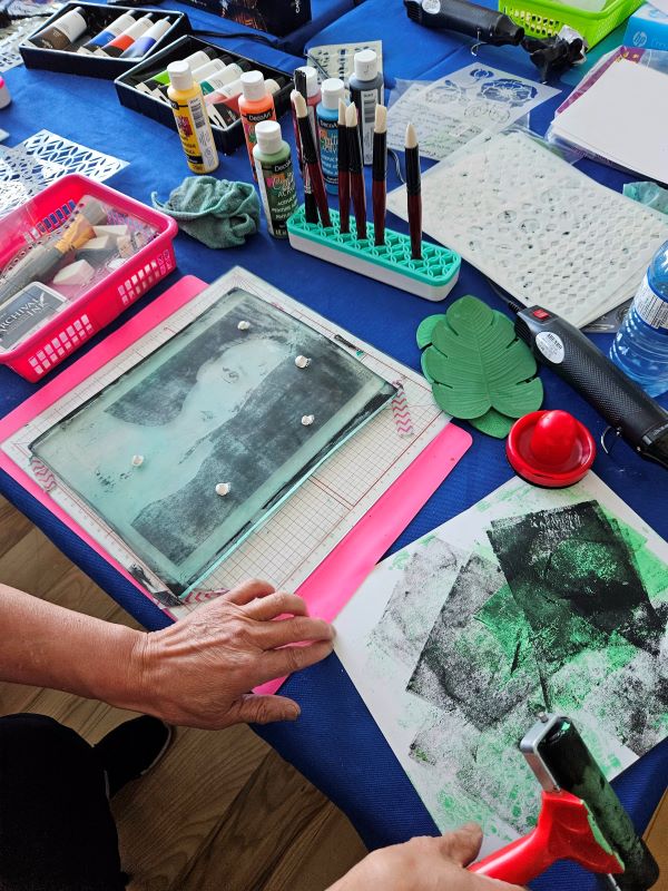 Printmaking workshop Calgary