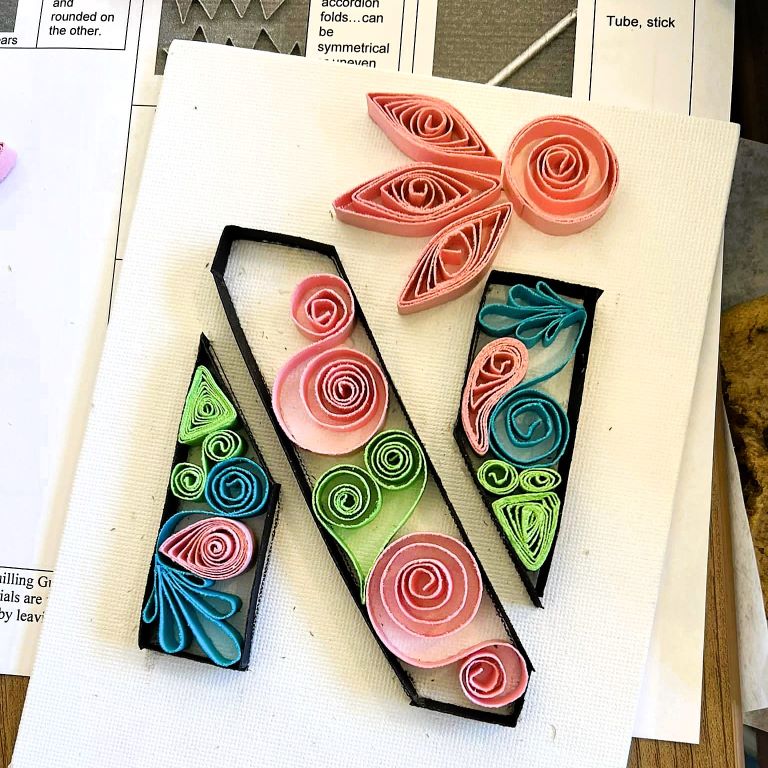 Paper art workshop in Calgary