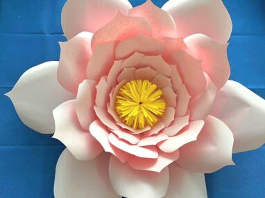 Create Giant Paper Flower