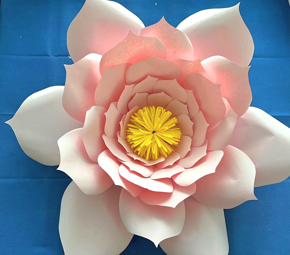 Create Giant Paper Flower