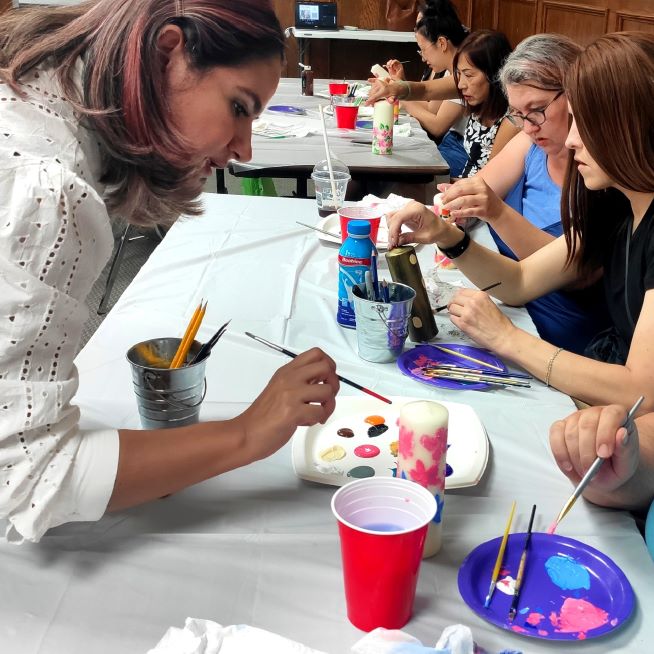 Candle Painting