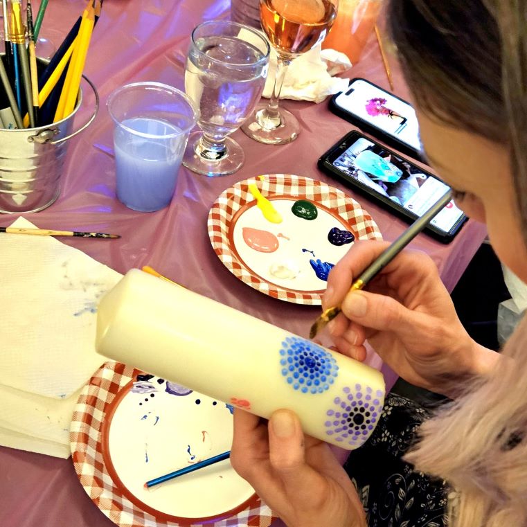 Candle Painting