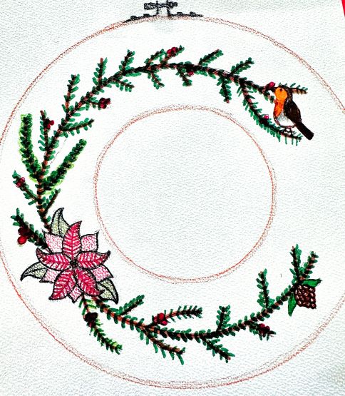 Embroidery workshop in Calgary