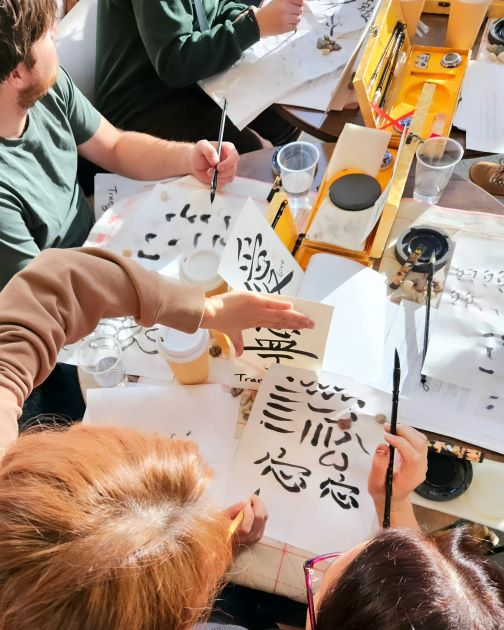 Calligraphy class in Calgary