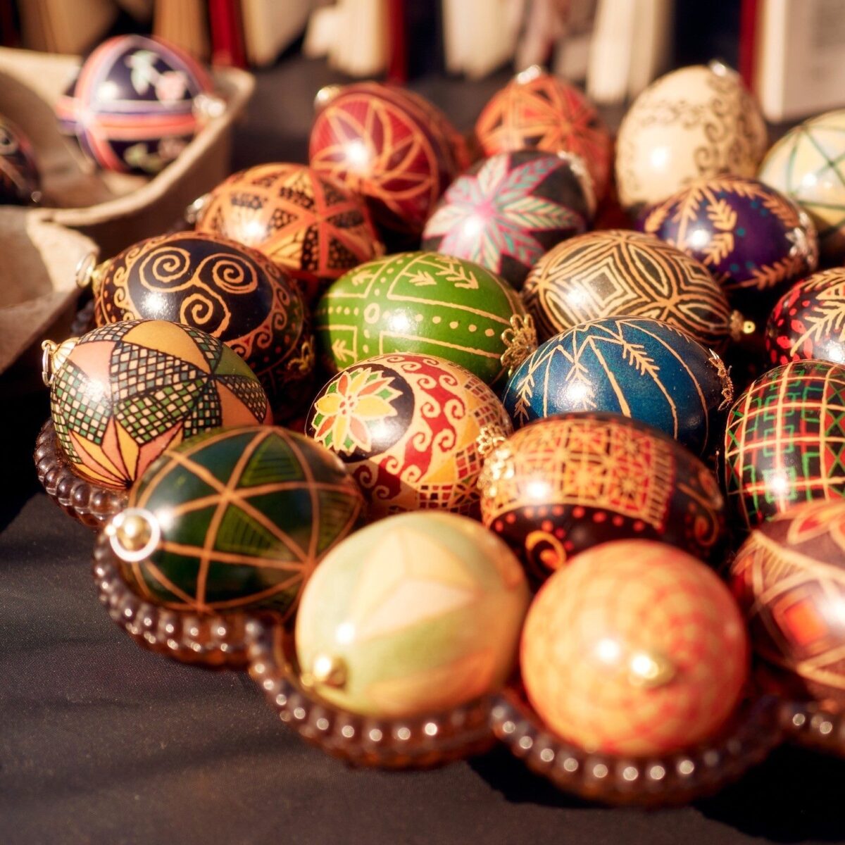 Pysanky egg decorating