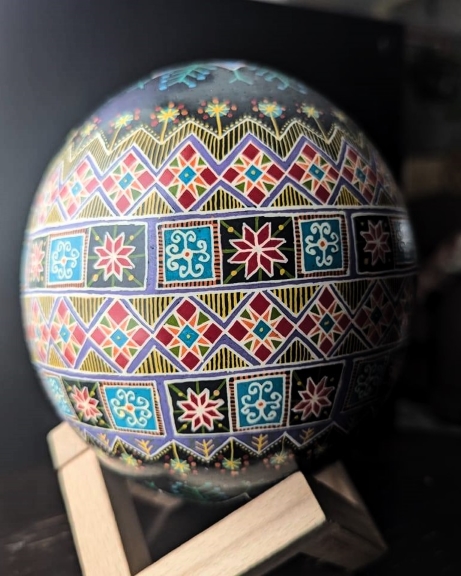 Pysanky egg decorating