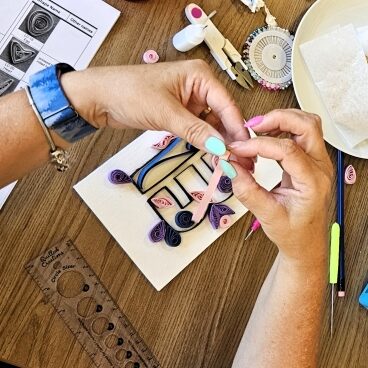 Paper quilling workshop